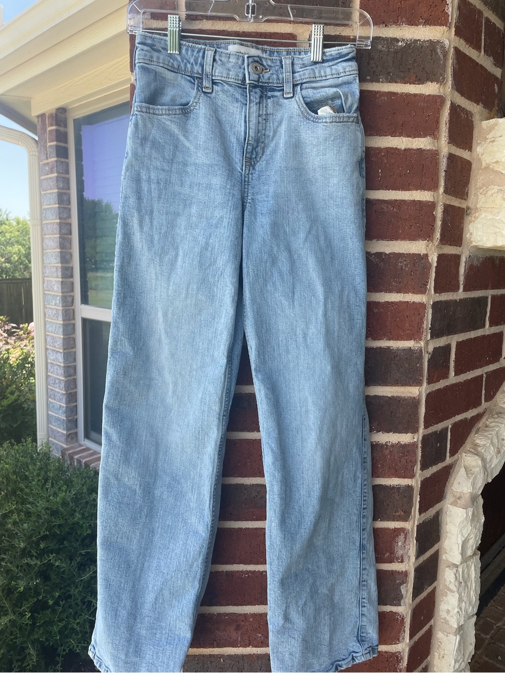 Abercrombie kids Light Wash Straight Leg Jeans - Classic Casual